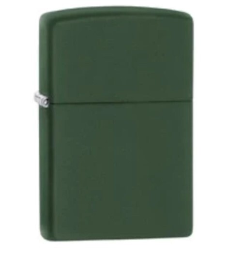 Green Matte Zippo Lighter