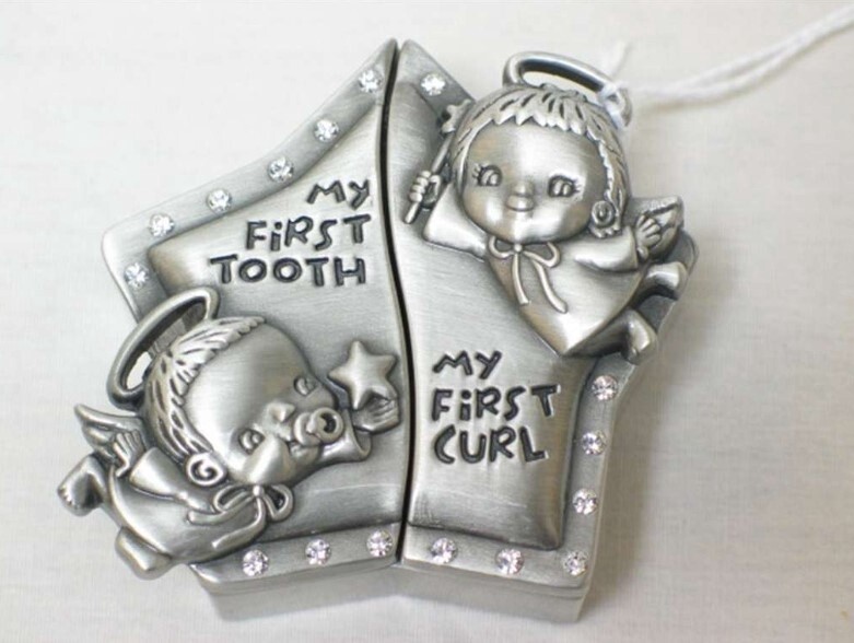 My First Tooth/Curl with Crystal Star
