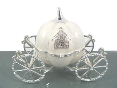 Pumpkin Carriage Jewelry Box