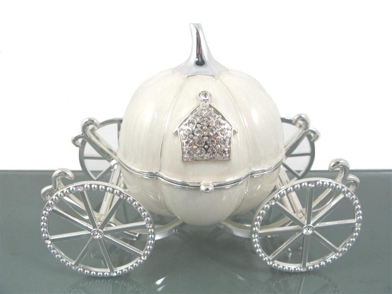 Pumpkin Carriage Jewelry Box