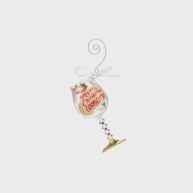 Merry Christmas Grandma Ornament