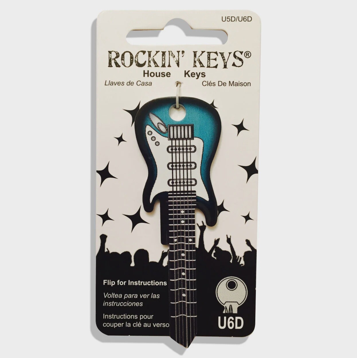 Surf Green Electric Guitar Key