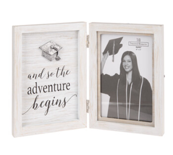 Grad 2 Panel Accordion Photo Frame