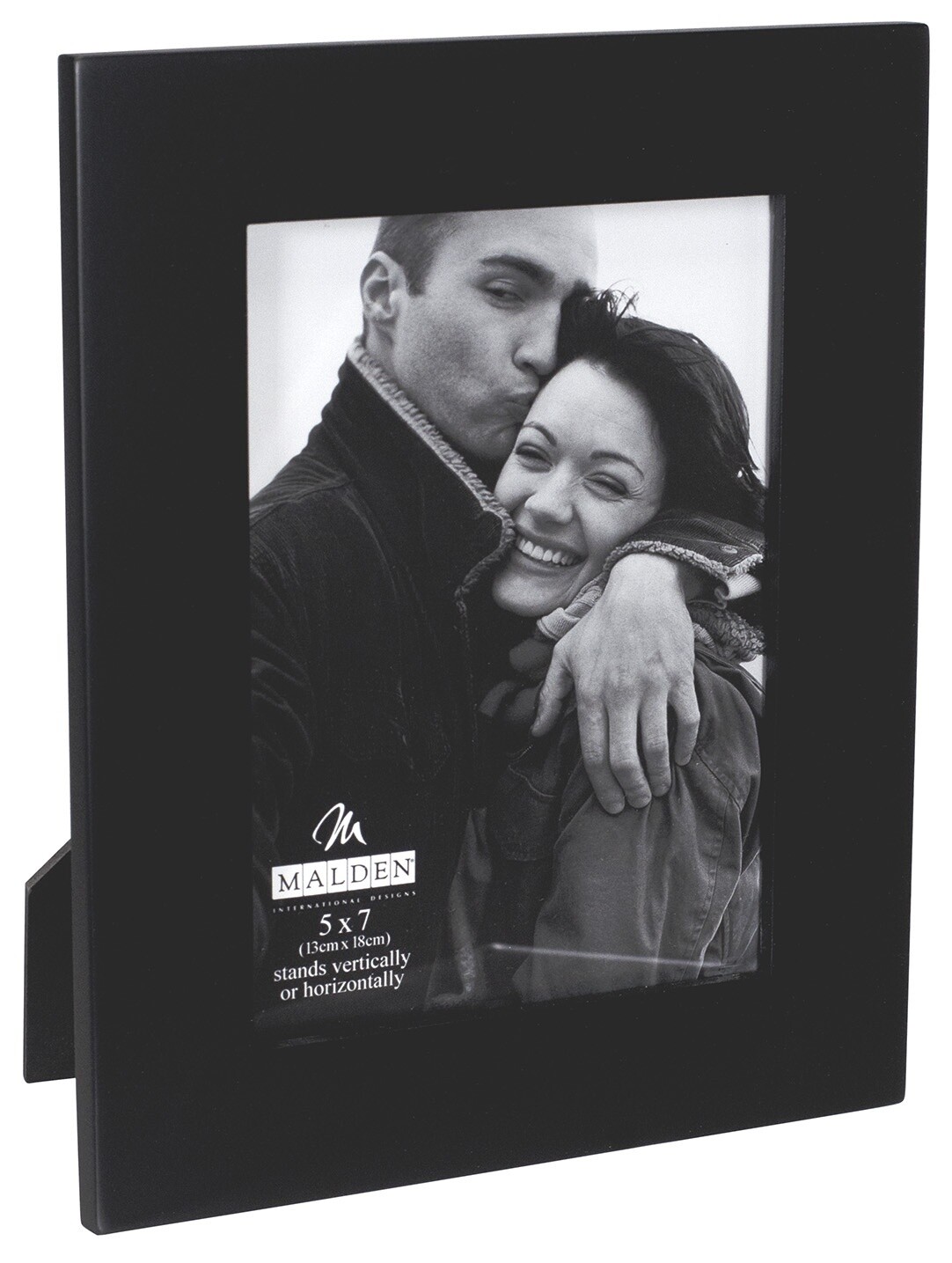 Wide Linear Black Frame 5x7