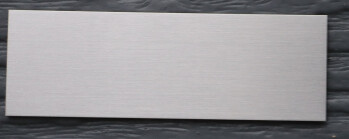 Sharp Edge Silver Plaque - 1 1/2&quot; x 3&quot;