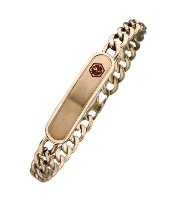 Rose Gold Medical Bracelet