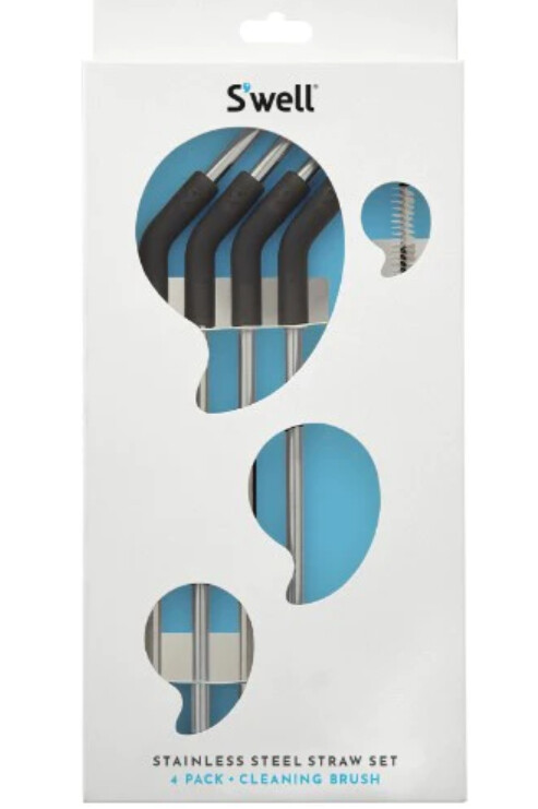 SWELL Stainless Steel Straw Set