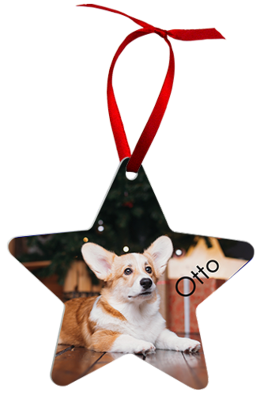 Customizable Ornament - Star