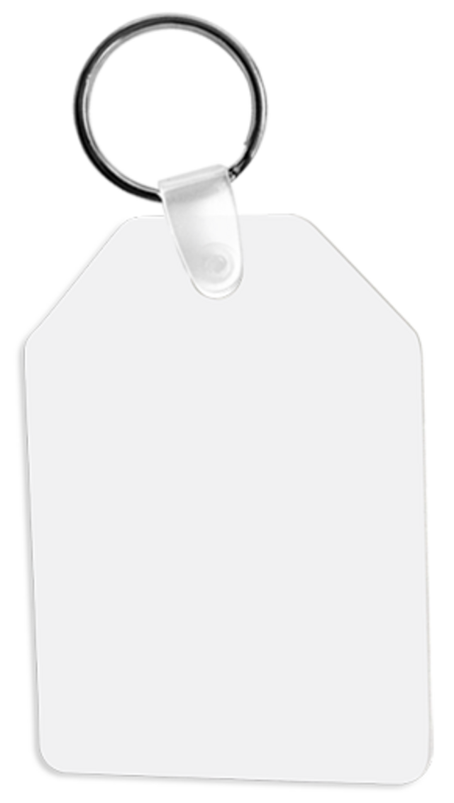 Customizable Key Chain - Tag, Aluminum