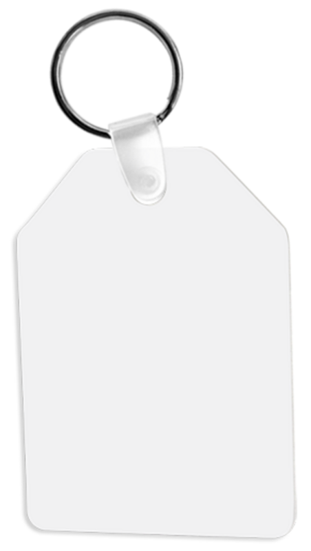 Customizable Key Chain - Tag, Aluminum