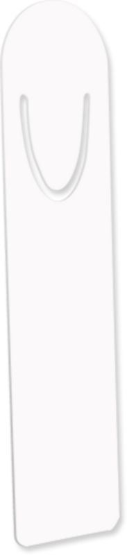 Customizable Bookmark - Long Rectangle