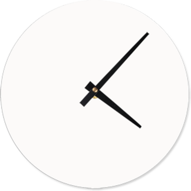 Customizable Clock - with Kit, No Frame