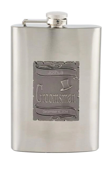 Groomsman Flask