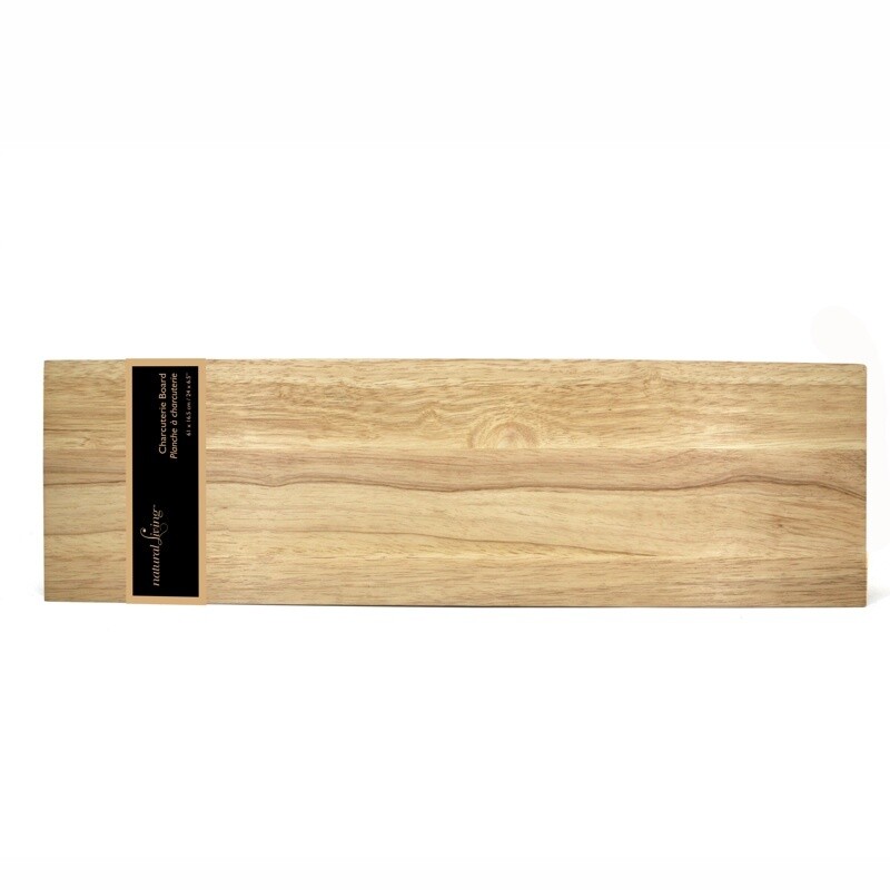 Hardwood Charcuterie Board 24&quot; x 6.5&quot;