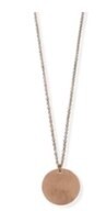 Long Disc Necklace