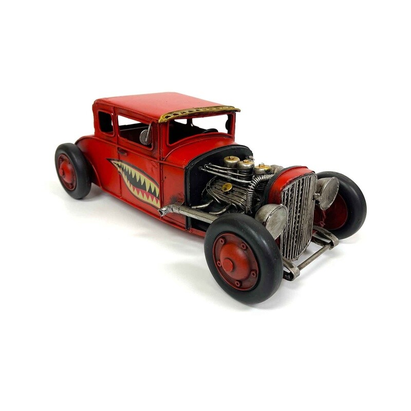 Red Hot Rod Metal Model