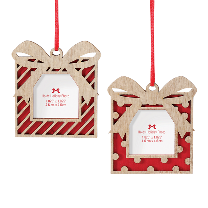 Wooden Picture Frame Ornament