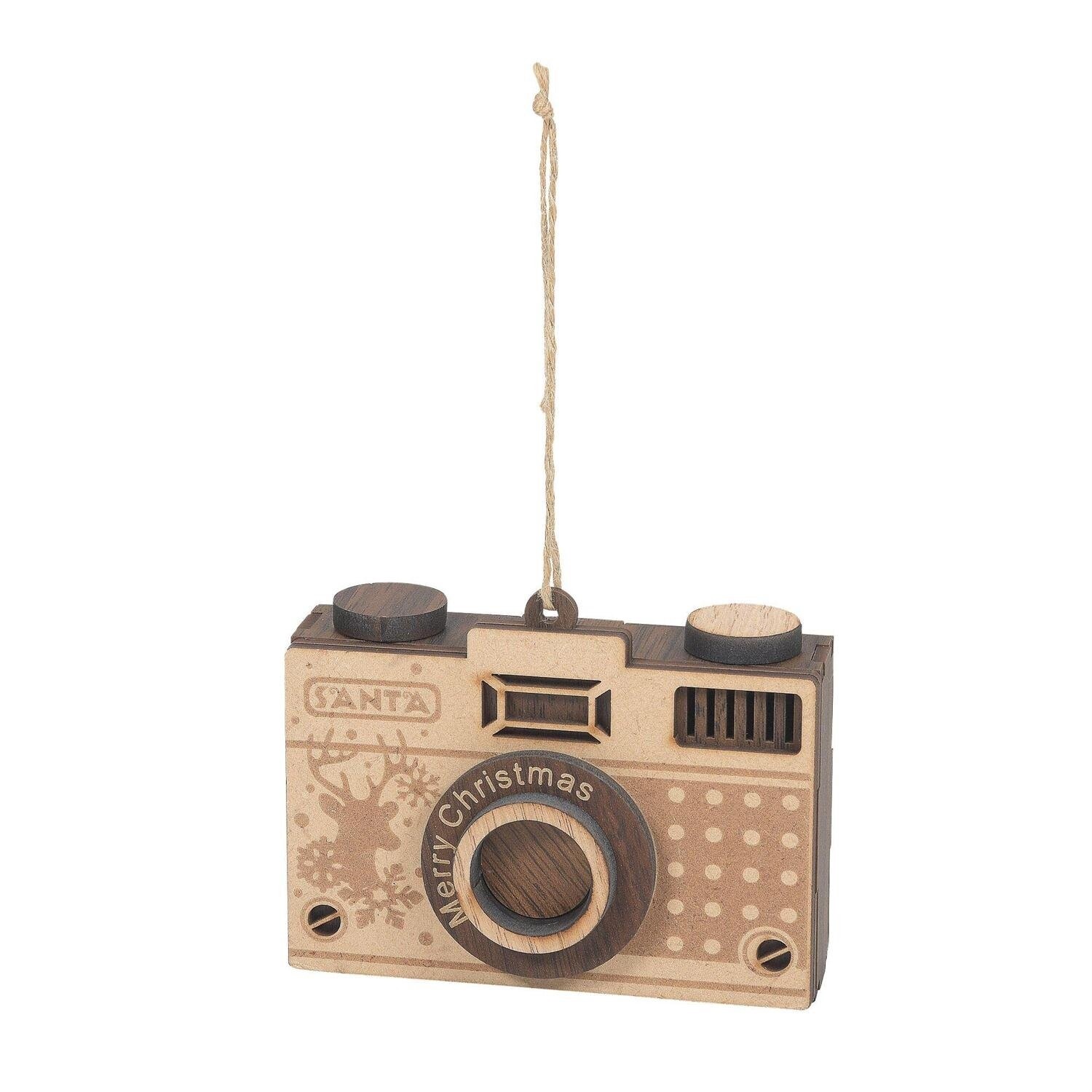 Flourish Camera with Reindeer Ornament