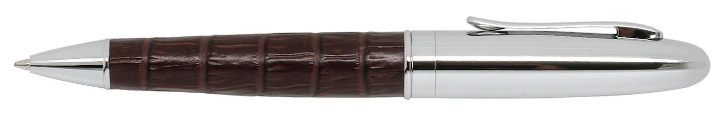 Burgundy Leather Wrap Ballpoint Zippo Pen