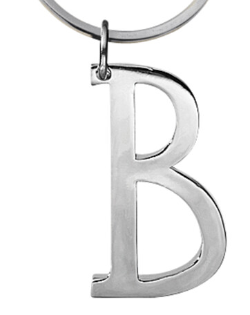 Initially Yours Key Ring  B