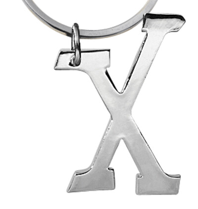Initially Yours Key Ring X