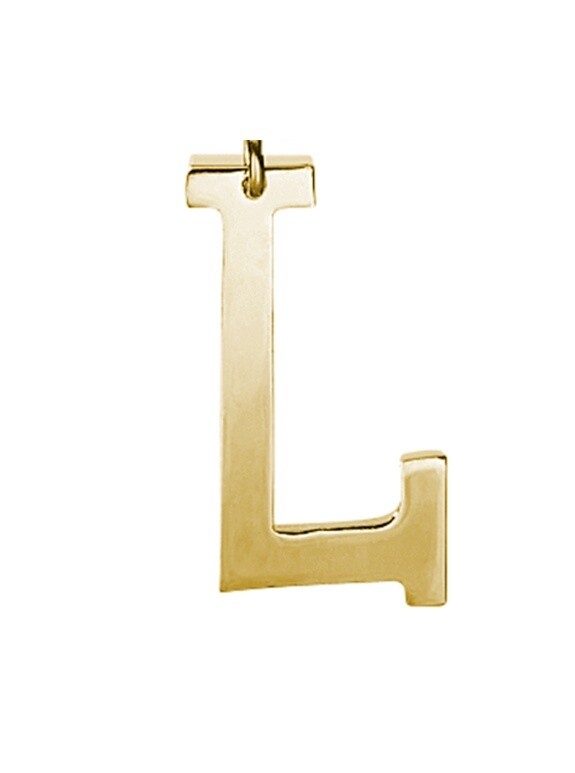 Initially Yours Key Ring L, Colour: GOLD