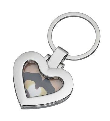 Heart Engravable Key Chain