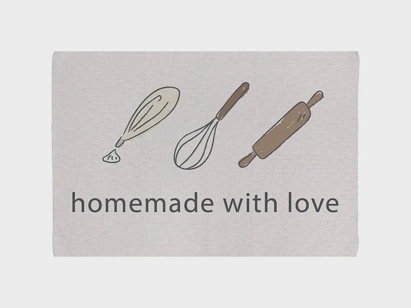 Customizable Waffle Kitchen Towel - 16x24&quot;