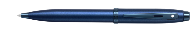 Sheaffer 100 Satin Blue Ballpoint Pen