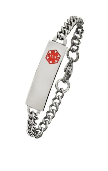 Children&#39;s Stainless Steel Medical ID Bracelet