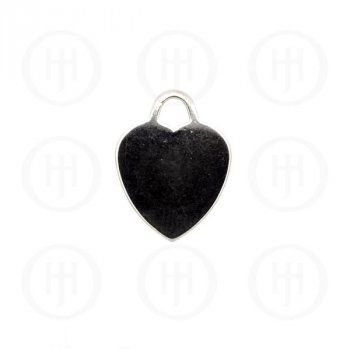 Heart charm necklace