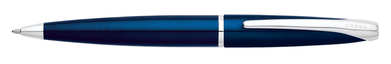 Cross ATX Translucent Blue Lacquer Ballpoint Pen
