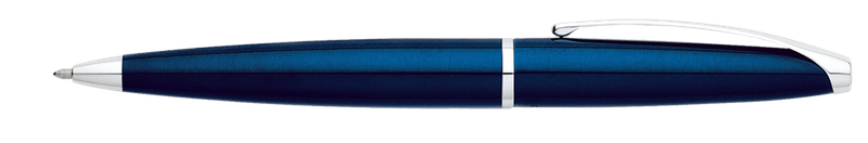 Cross ATX Translucent Blue Lacquer Ballpoint Pen