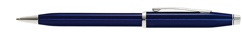 Cross Century II Translucent Blue Lacquer Ballpoint Pen
