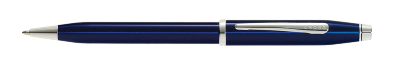 Cross Century II Translucent Blue Lacquer Ballpoint Pen