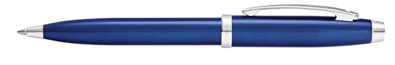 Sheaffer 100 Glossy Blue Lacquer Ballpoint Pen