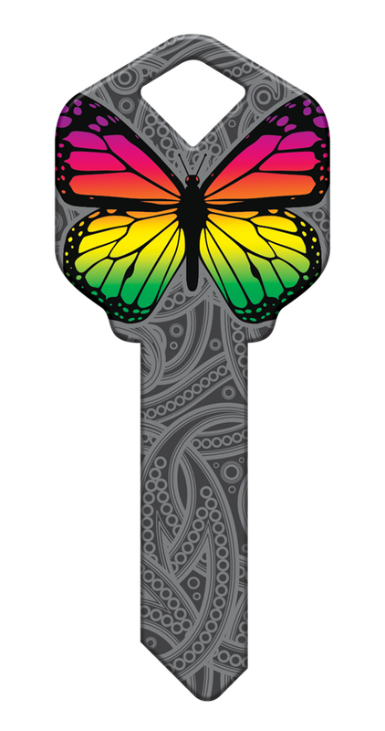 Rainbow Butterfly Key