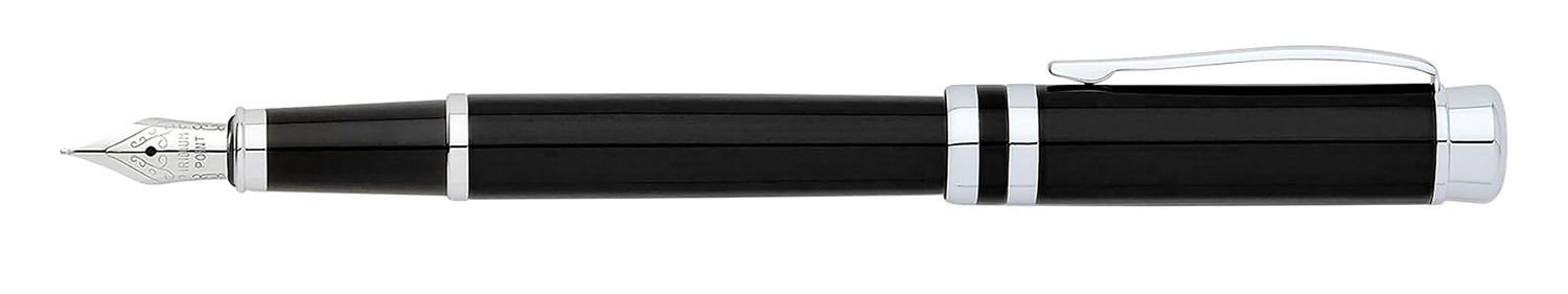 FranklinCovey Freemont Deco Black Fountain Pen