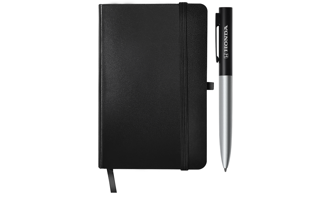 Culmer Scribe Notebook and Ballpoint Pen Set - Black