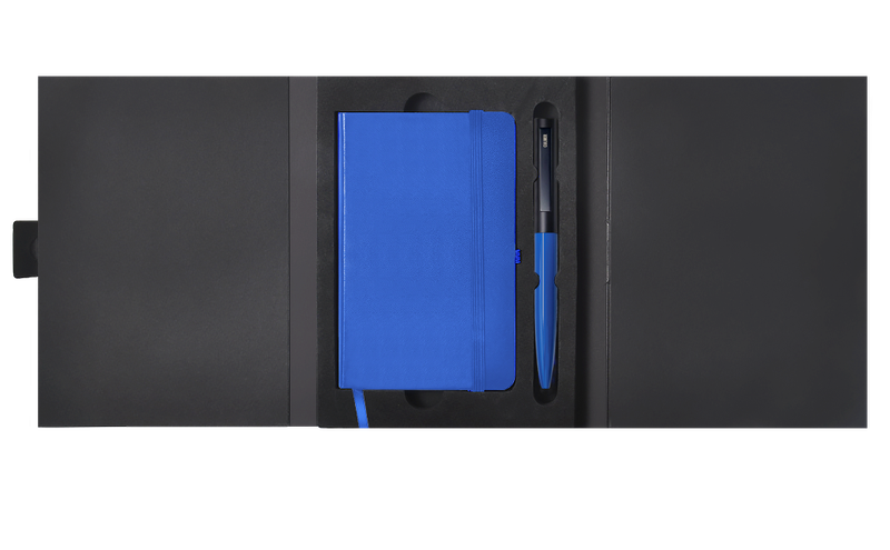 Culmer Scribe Notebook and Ballpoint Pen Set - Blue