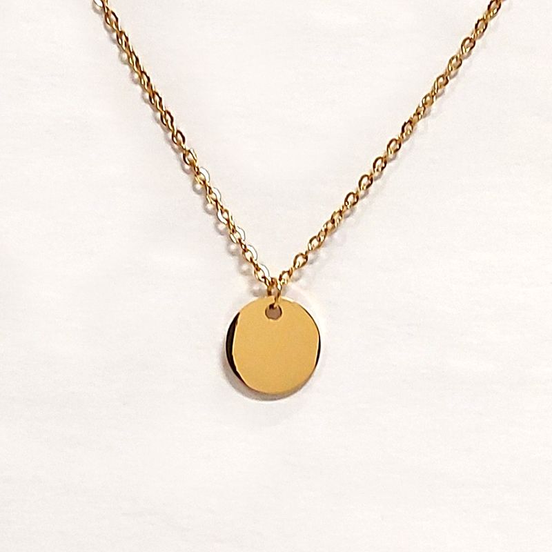 Stainless Steel Gold Necklace