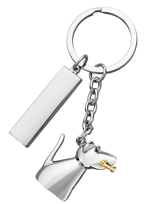 Engravable Dog Keychain