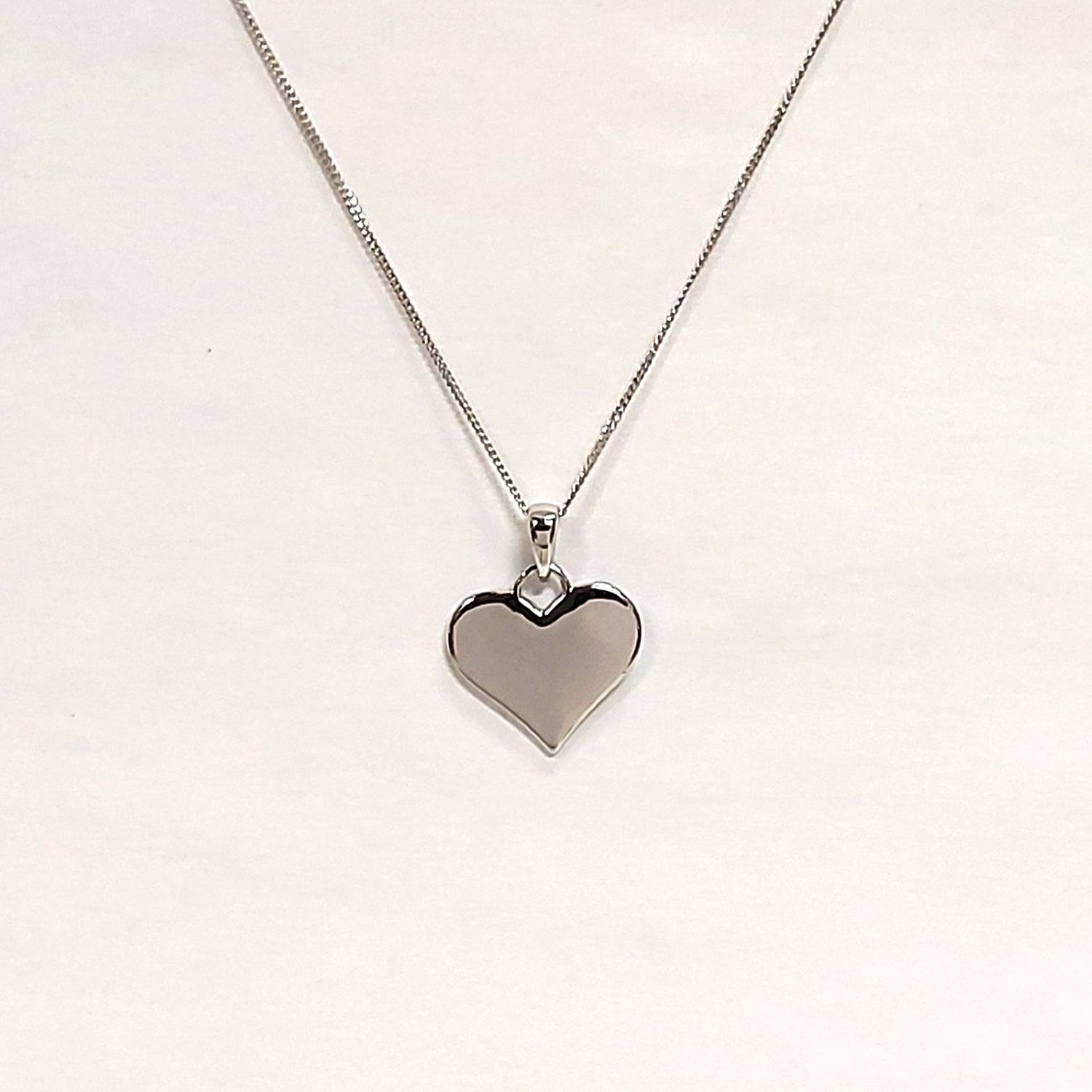 Sterling Silver Heart Necklace