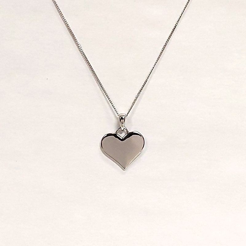Sterling Silver Heart Necklace