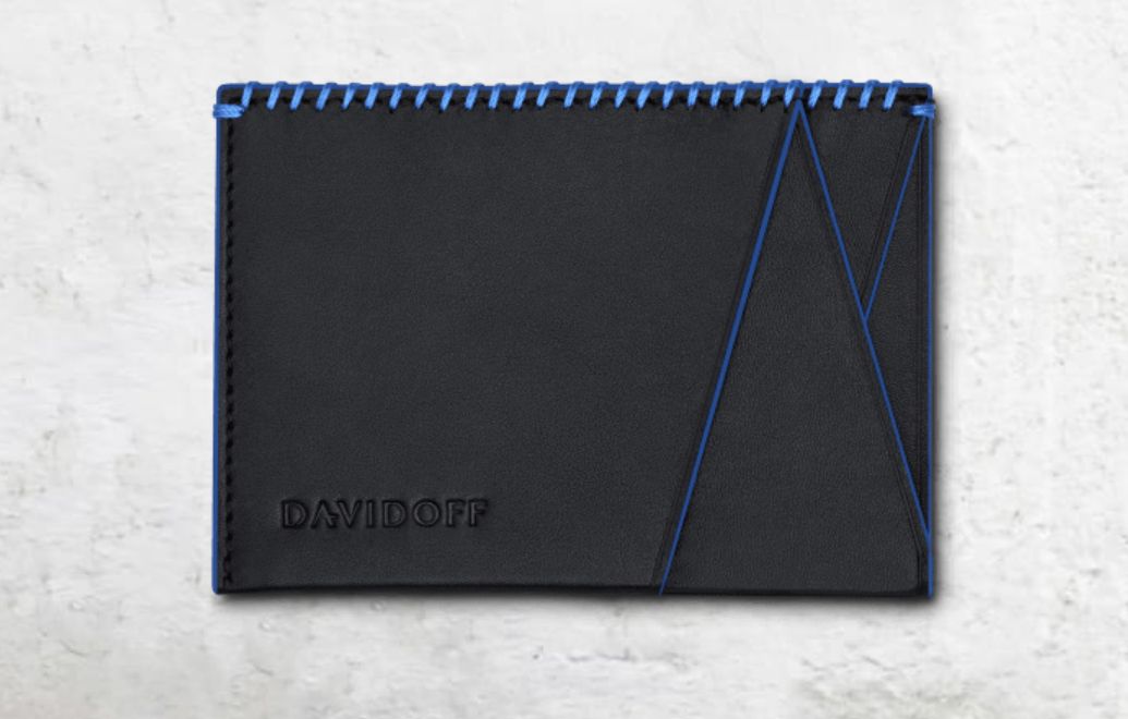 HOME RUN Blue Credit Card Holder