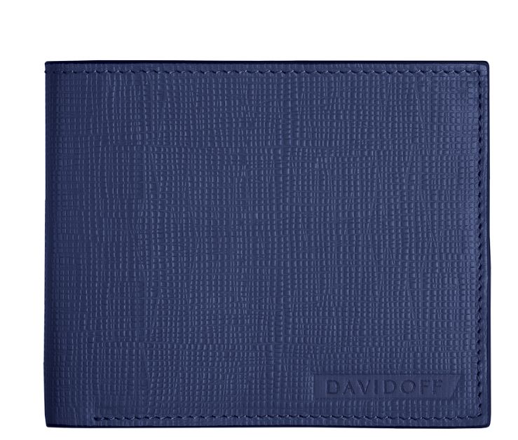 VENICE Blue Leather Wallet
