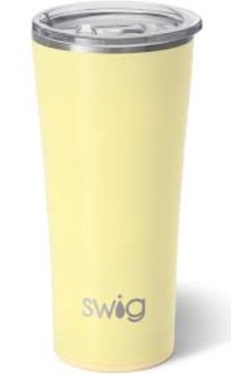Swig Shimmer Buttercup 22oz Travel Tumbler