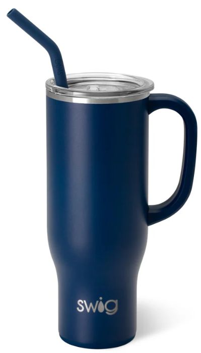 Swig Navy Mega Mug 30oz