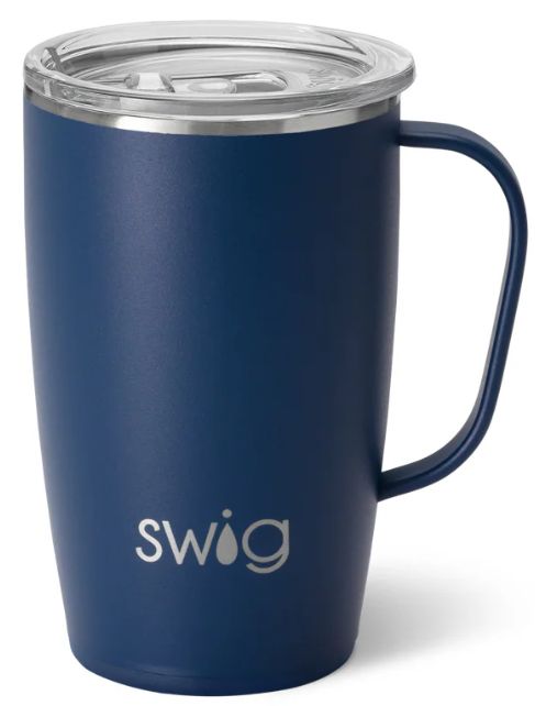 Swig Navy Travel Mug 18oz