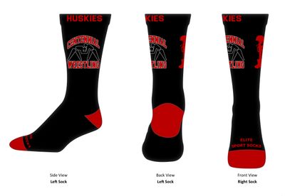 Centennial Wrestling Crew Socks (Pair)